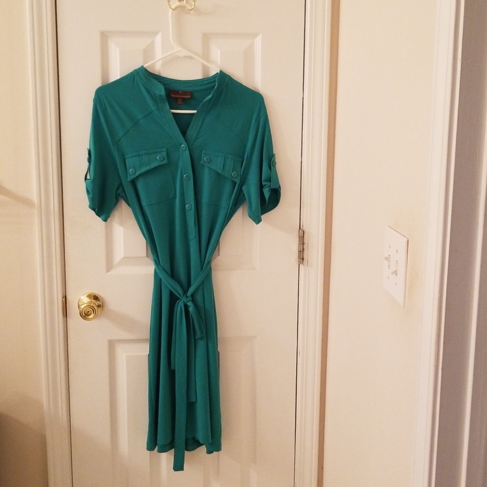 Green dress size 12